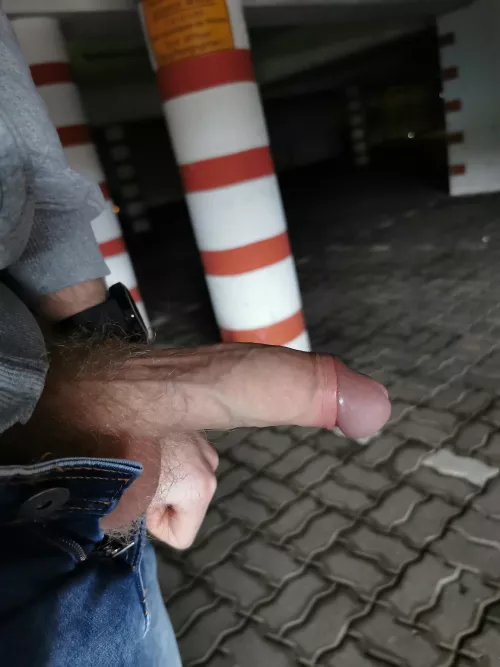 In an underground car park  by LongDonJohn86