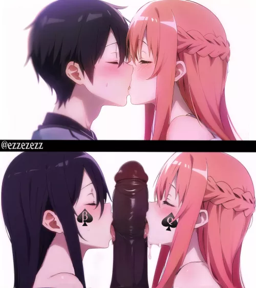 Kirito and Asuna do everything together  by Ok-Material7280