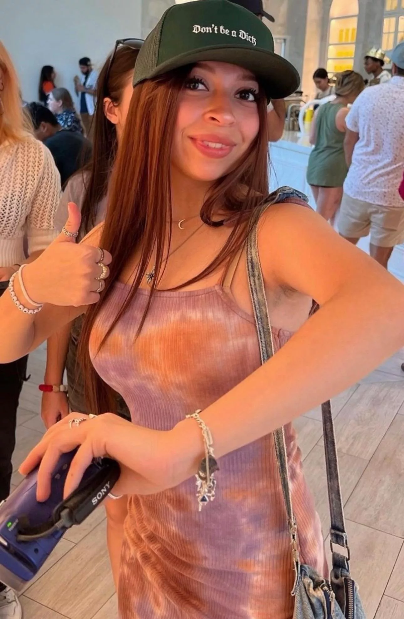 Love how the dress shows off her figure posted by AsparagusNo8405