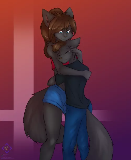 Lovely hug by RedOneEnergy