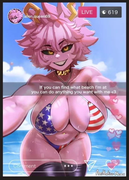 Mina (my hero academia) by [yo-Jin] by Theredditexplorer10