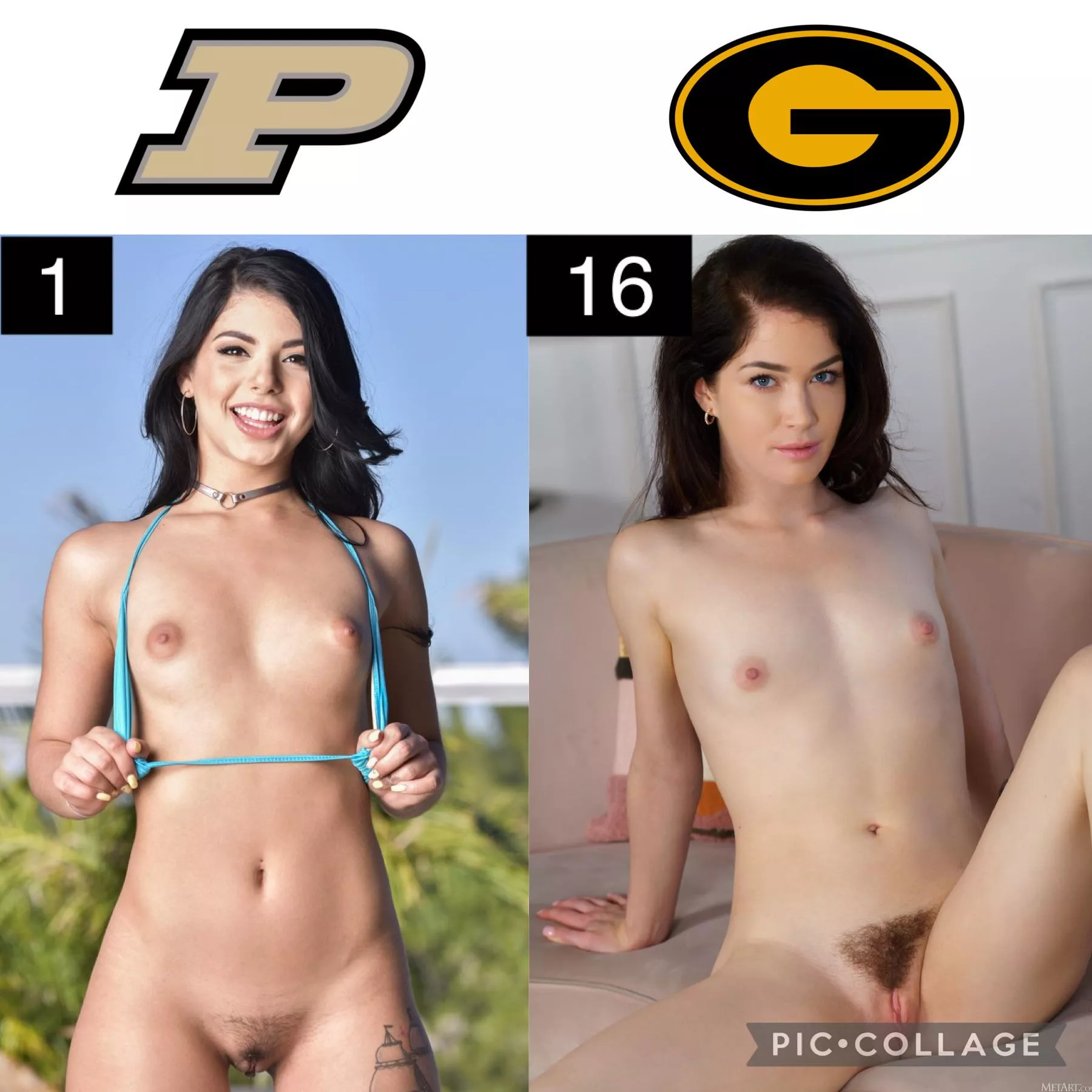 My Favorite Pornstars March Madness: Rd of 64: [Gina Valentina] vs [Evelyn Claire] posted by Suspicious-Eagle9537