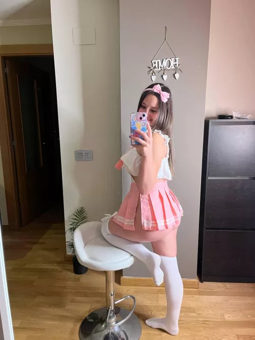 my skirt might be too short ;) by RiskyTrizkit