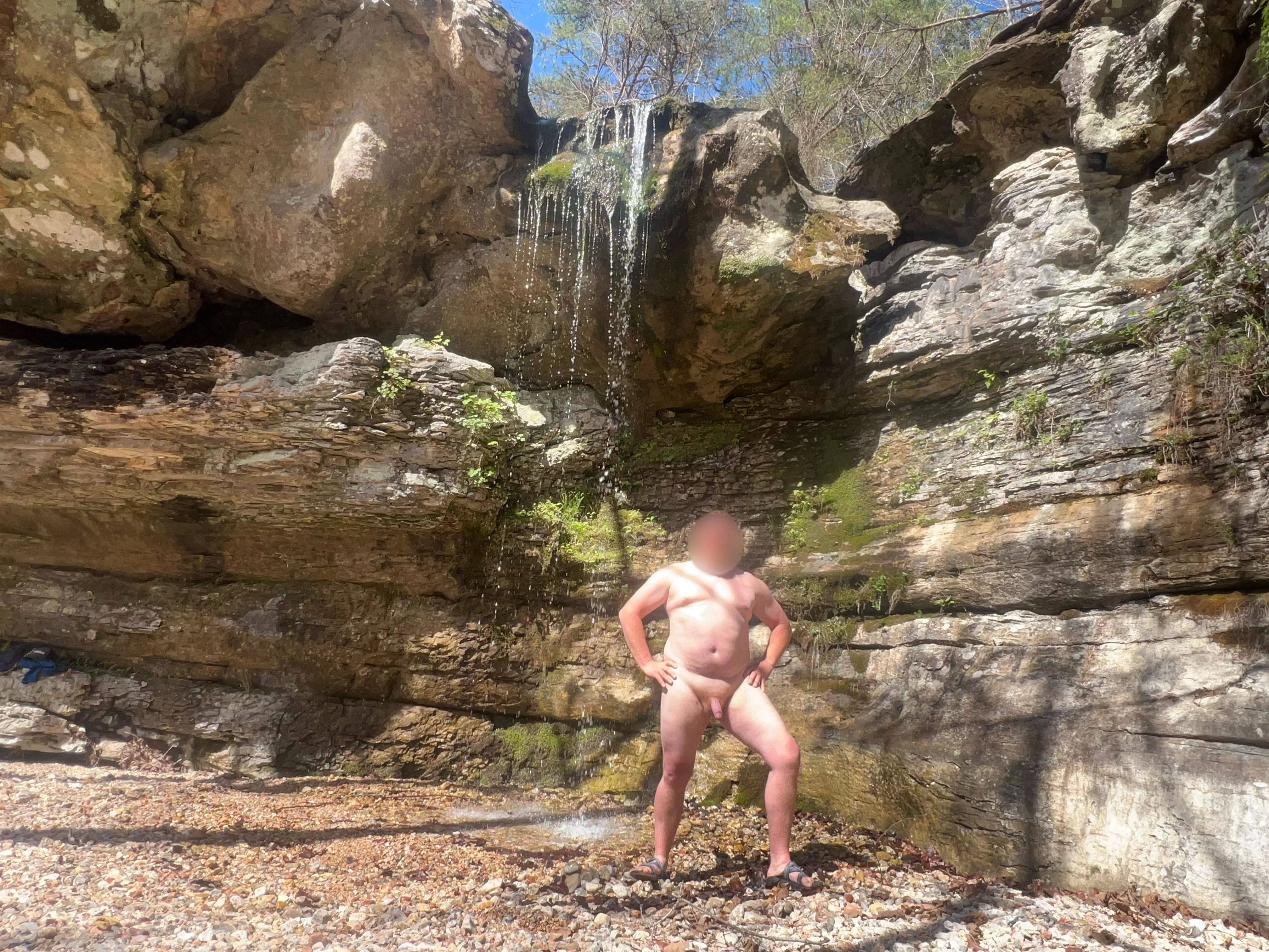 Nice spot to cool off during a hike posted by outdoordon