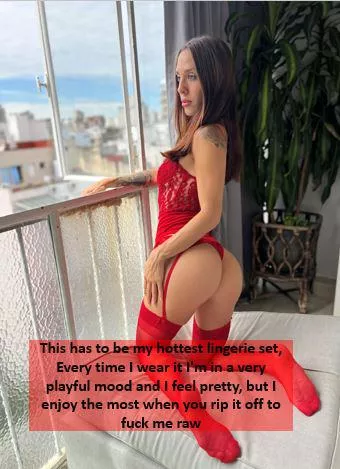 Nothing sexier than red lace, What do you think? posted by commyendorsesg79