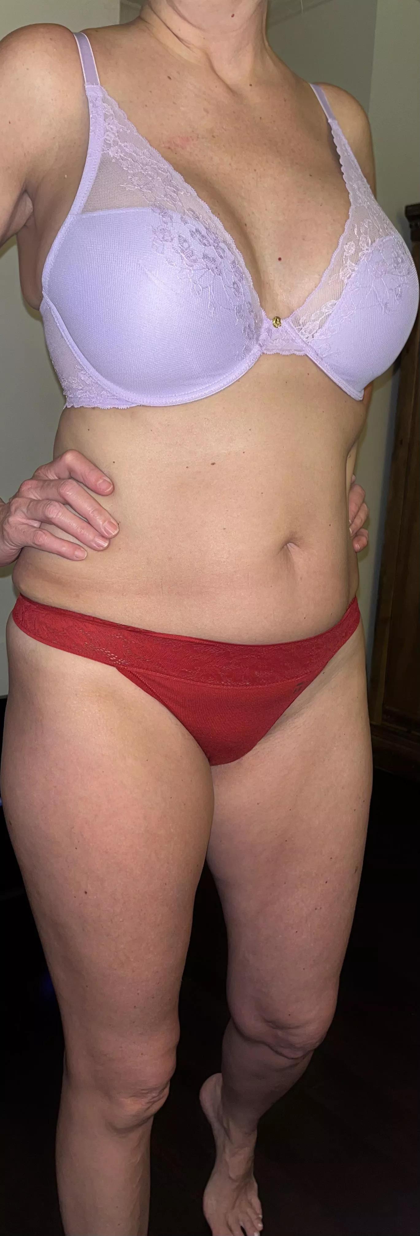 Red panties always put me in the mood. posted by BrandiLipps