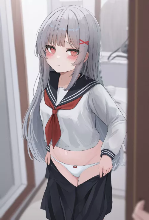 Saw her undressing [Artist's OC] by marxsander2016