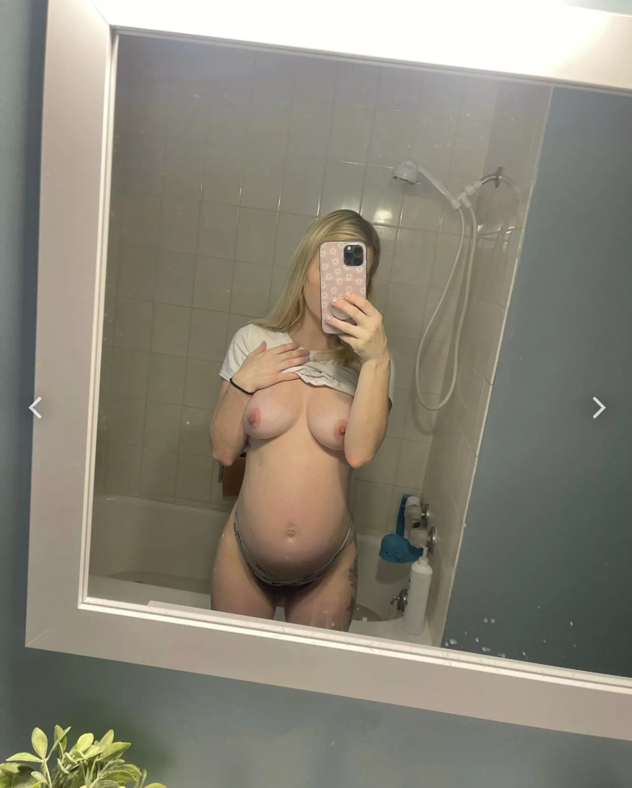 Say yes if I can show you my pregnant pussy🐱💦 posted by Adorable-Blonde420