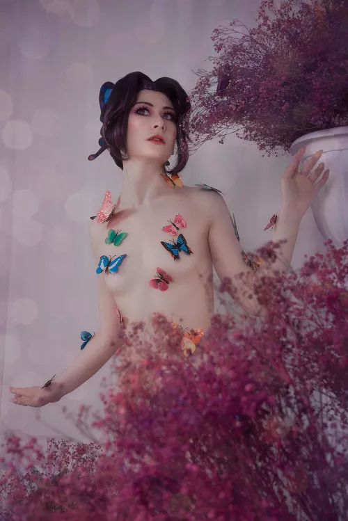 Shinobu Kocho from Demon slayer by KyrieFox by kyriefox