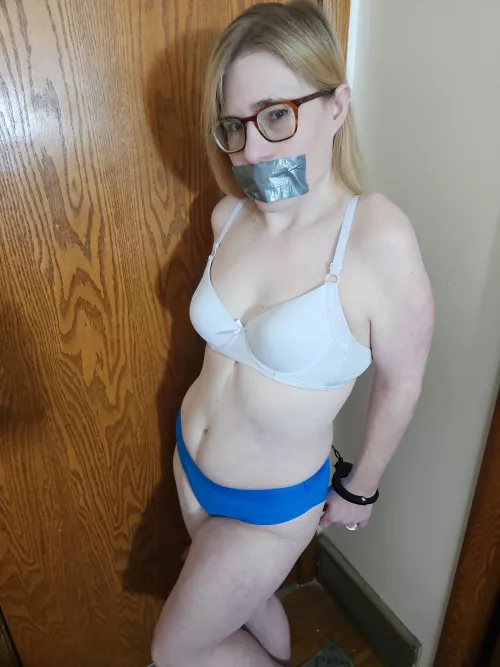 Simple and effective duct tape gag! by ResponsibilityNo6843