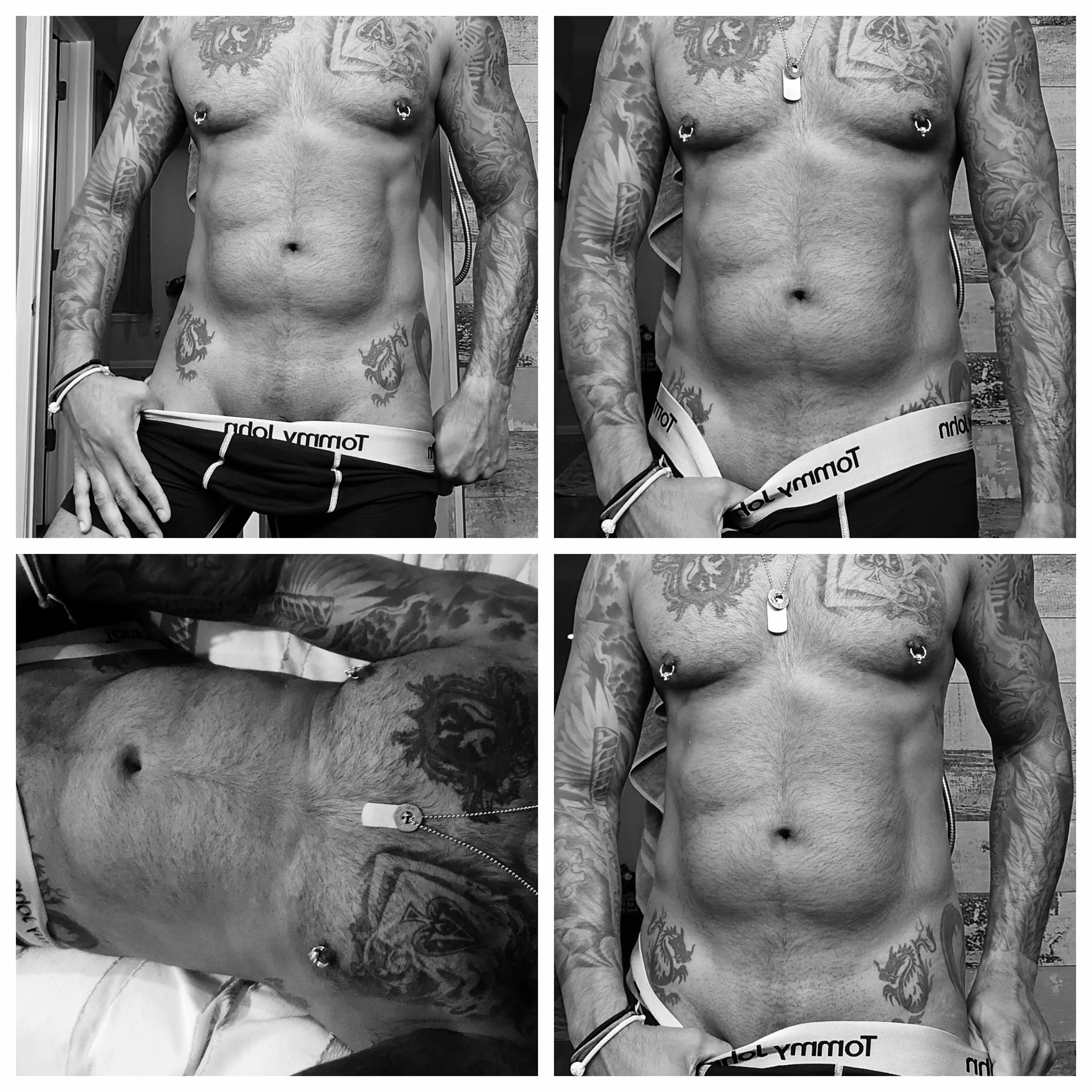 What make me hot if anything ..the tats or the boxer briefs..lmk what you think[42] posted by Askmeanything40