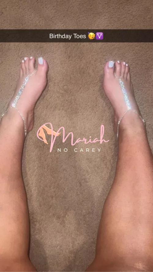 White Polished For My Birthday 🥳♈️ by herfeetsosweet