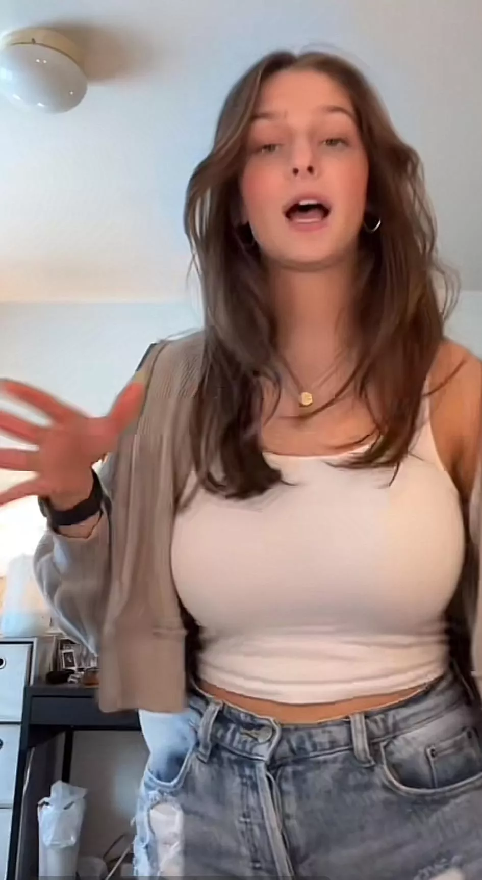 White tank can’t hide them  posted by legal_closet