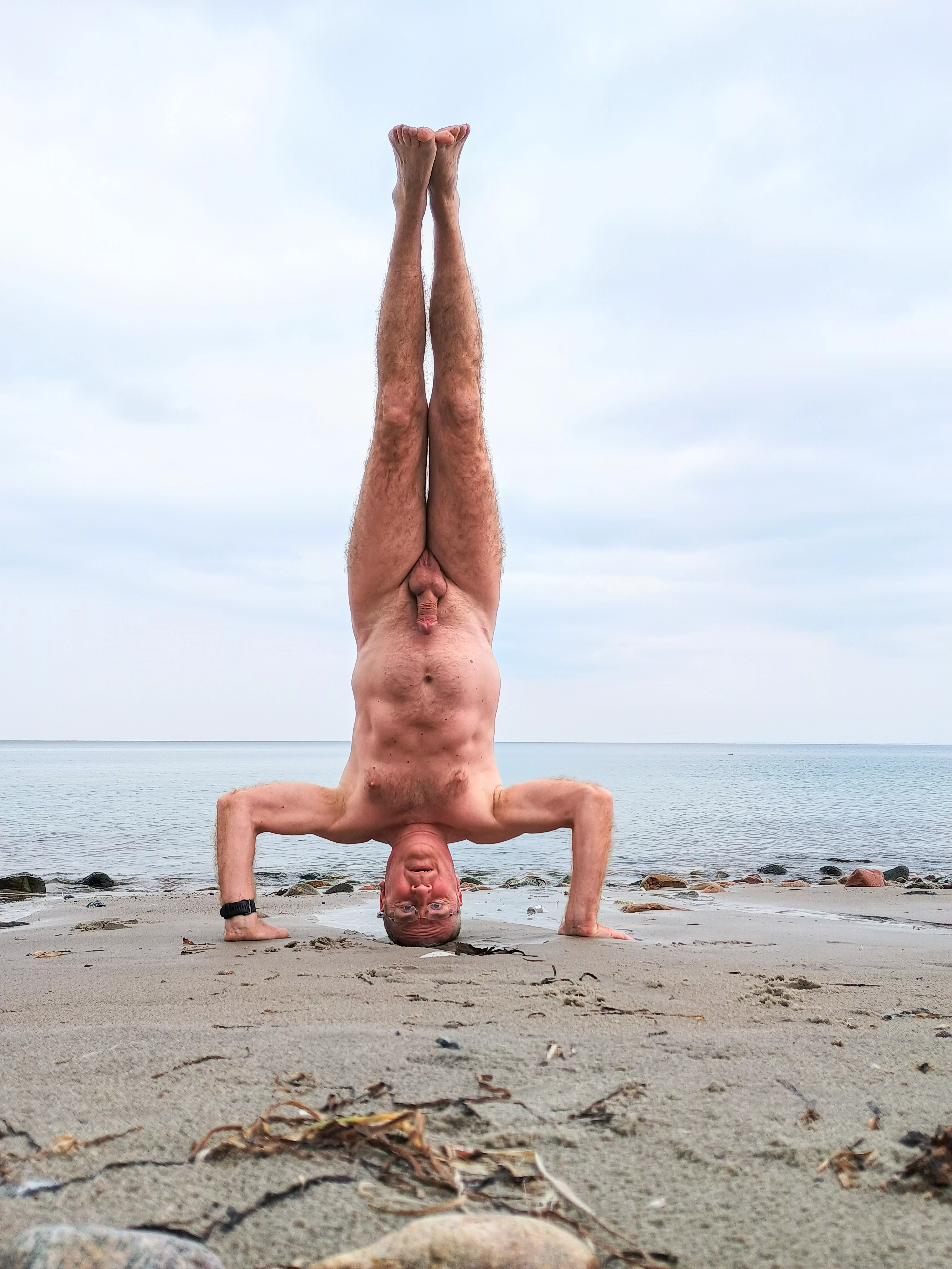 Yoga time on the beach posted by ImaginaryMolasses894