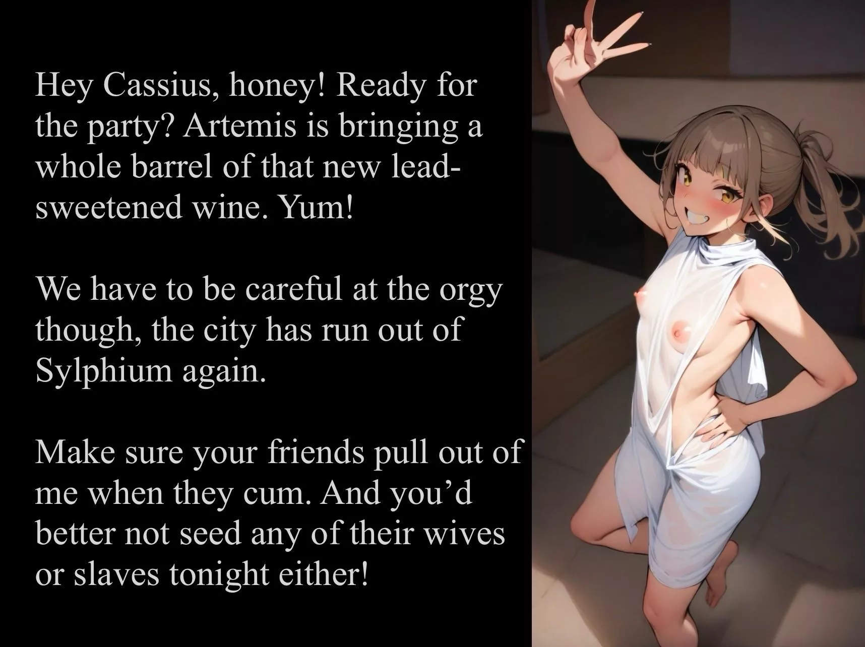 Your Roman Empire gf [Exhibitionism] [Swinging] [Humor] [AI] posted by fbjesjs