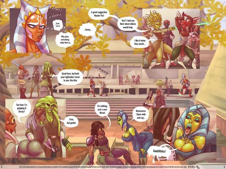 Ahsoka is turned on by everything (Vega Versio) posted by VegaVersio