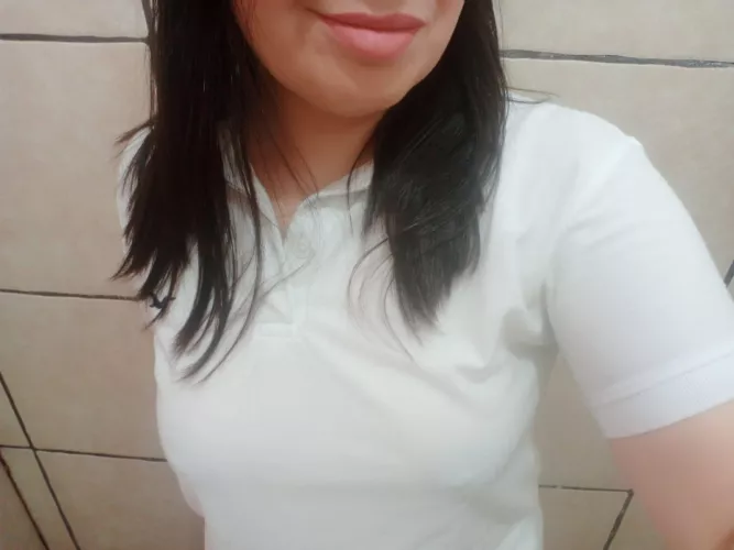 Considering going braless on this polo to work today - Yay or nay?  by Seductive_Samyra