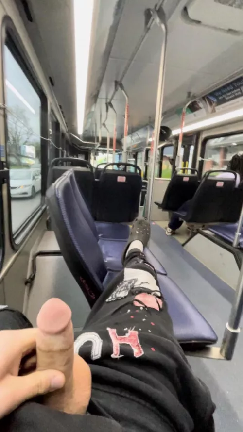 Finished a full round on the bus 😍 by NudeHavoc