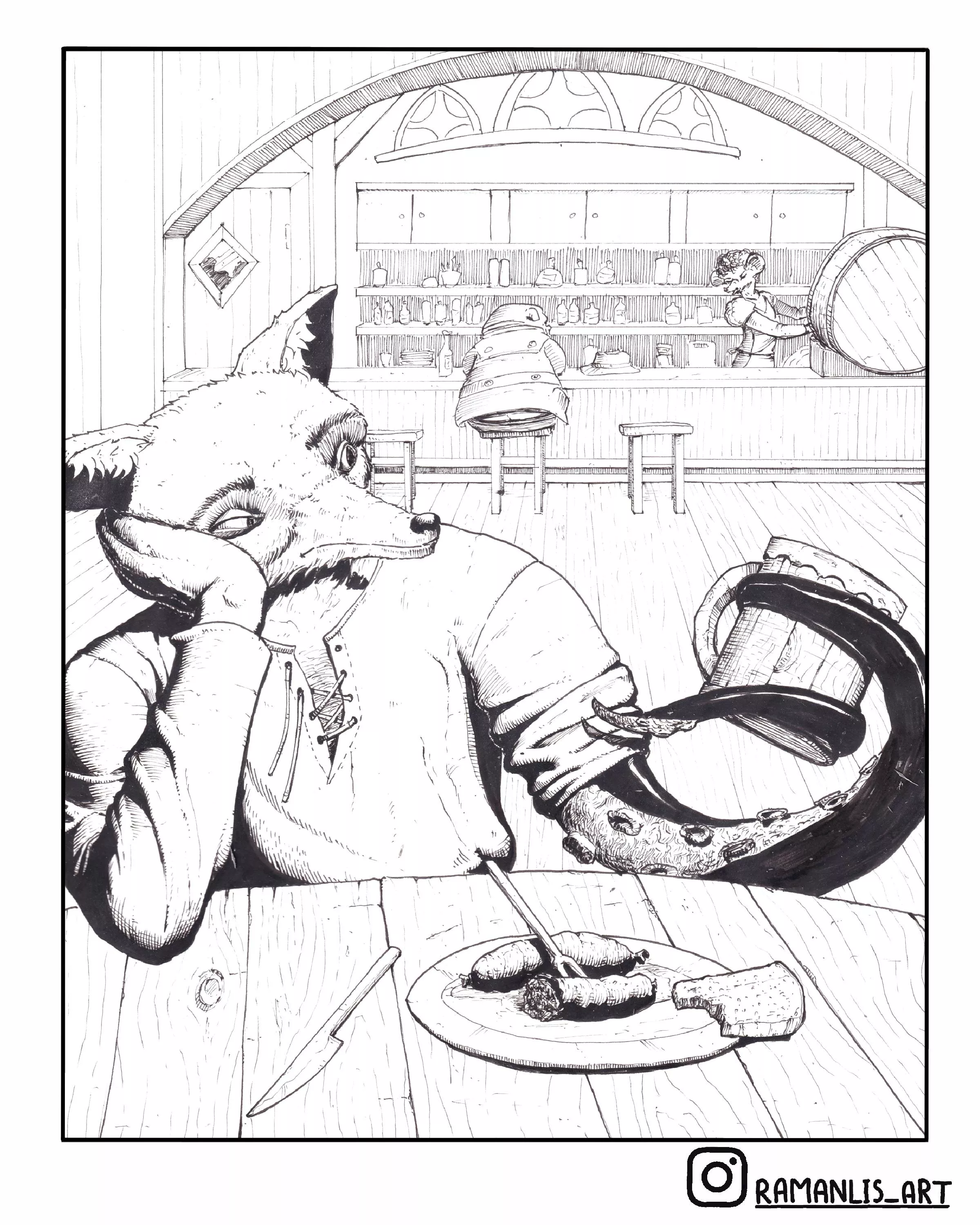 Fox and shop of magic items posted by Raman_Lis