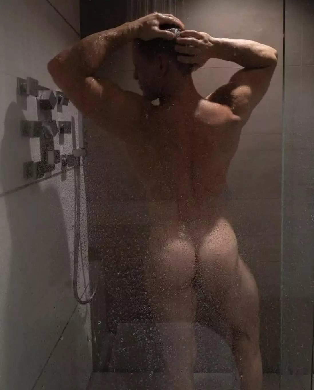 Good morning. Come join me in the shower. I could use some company posted by gayvittles