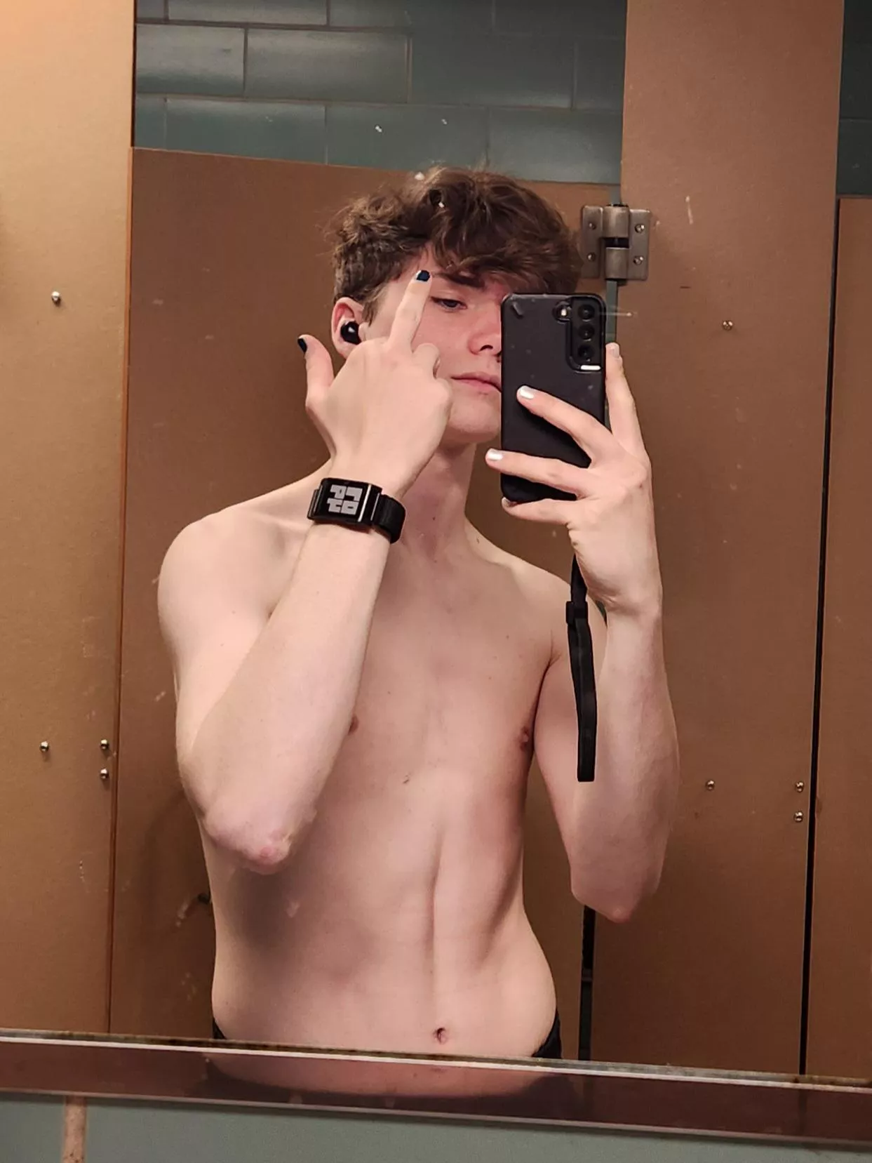 Got broken up last week when I went over to 