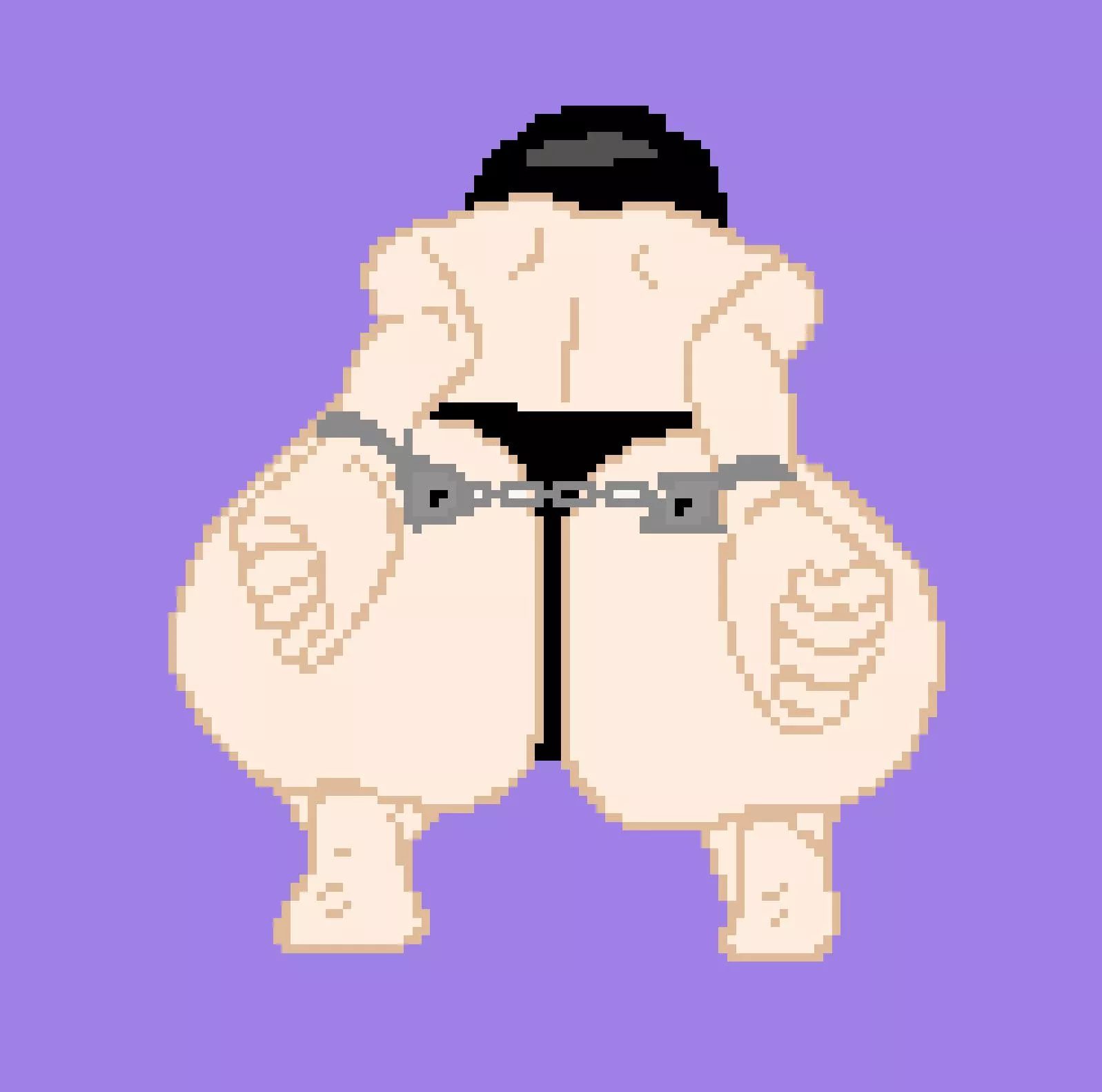 Handcuffed and ready posted by troubledpelican