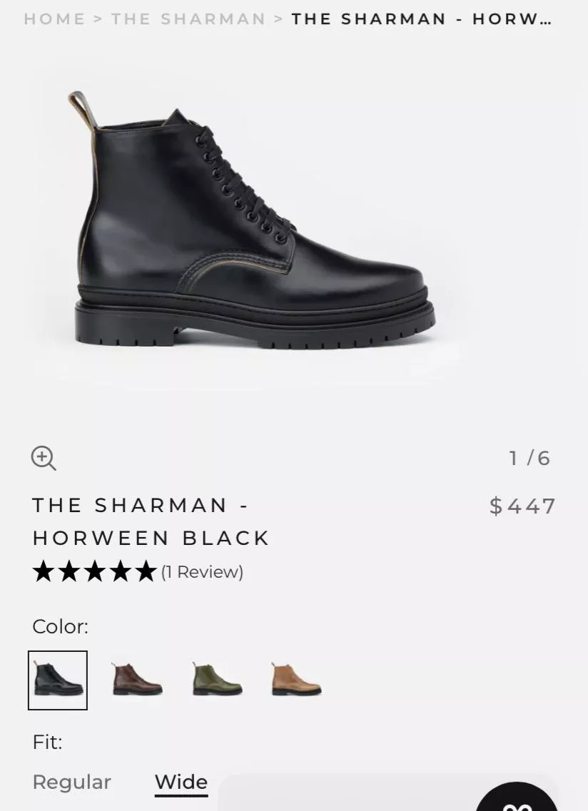 Has anyone gotten the Goral Sharman yet? posted by throwaway12398754