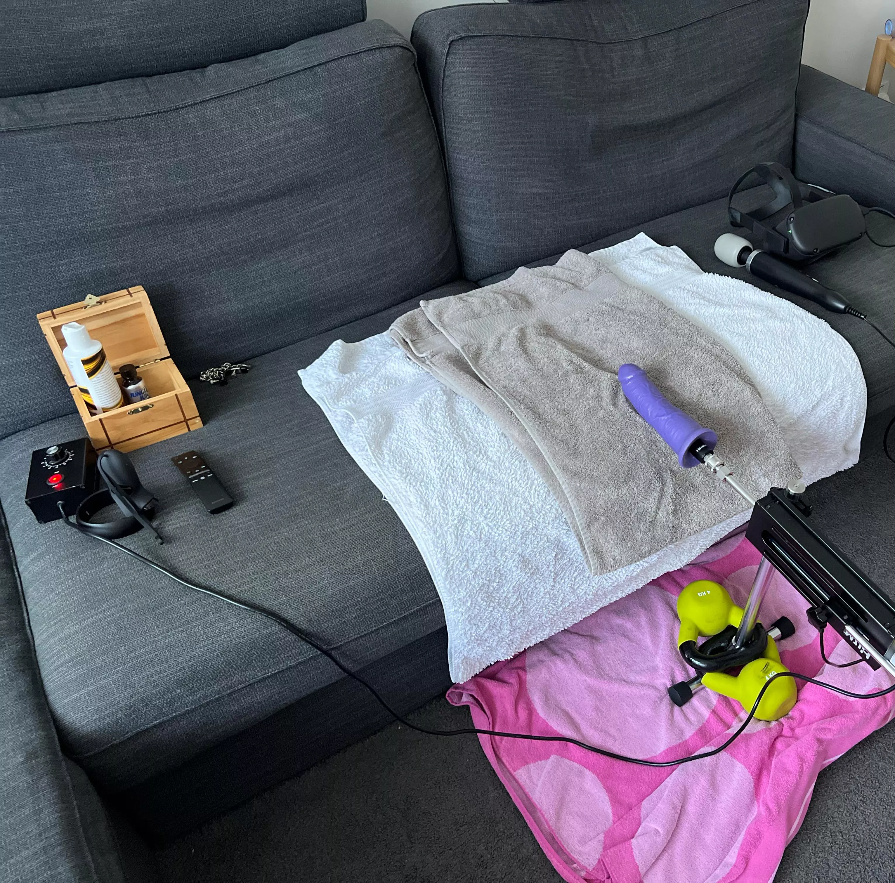 Home alone. posted by LockedBearBoi6055