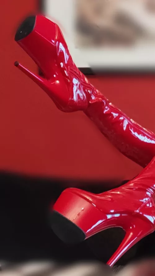 Hope you'd know what to do with these, bootslut by QueenOfEverything7