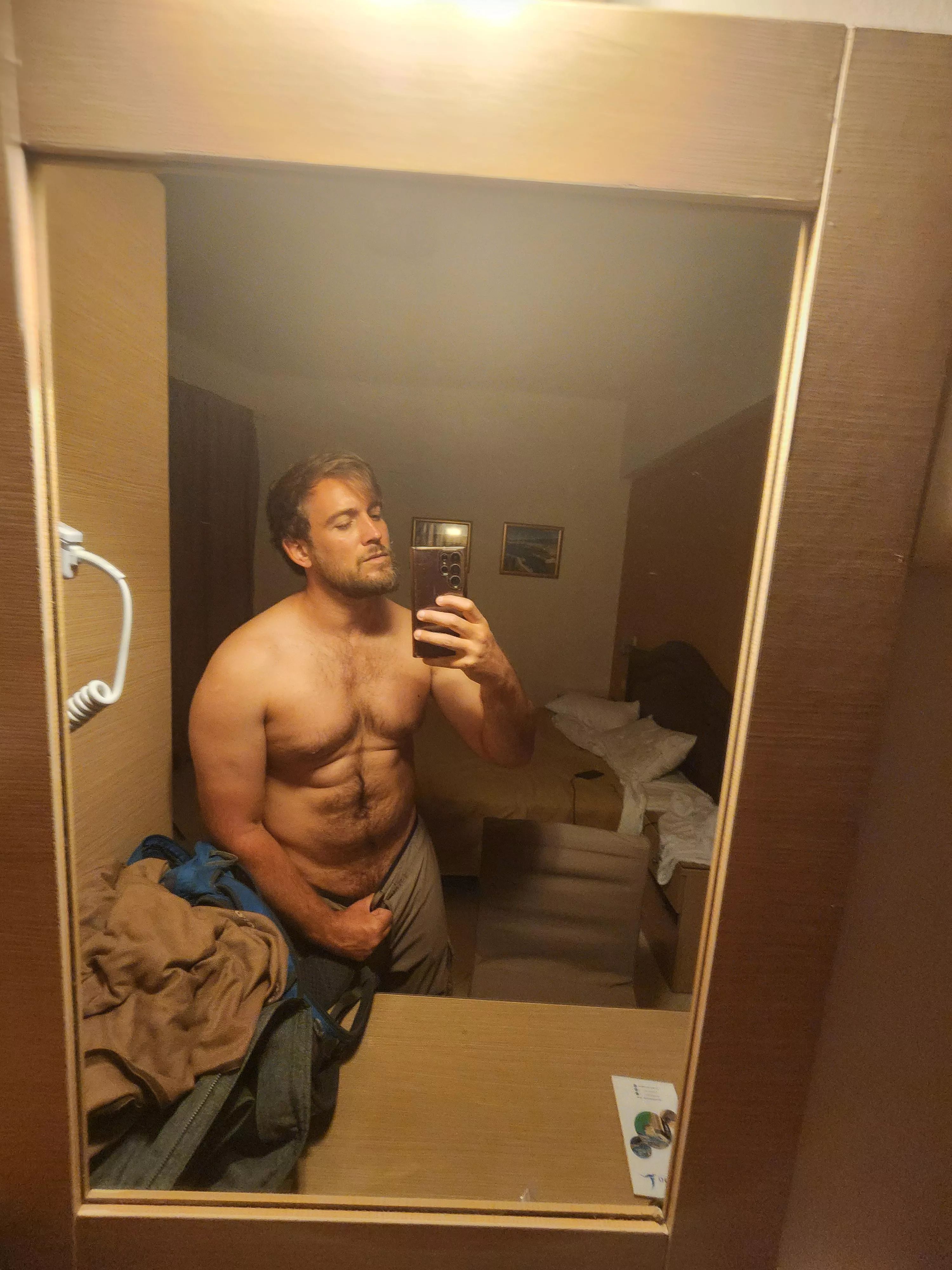 I did my bulking but forgot sometimes to exercise haha... and I confess I sometimes drank beer and tried some good food 😋  posted by LongJohnDeacon