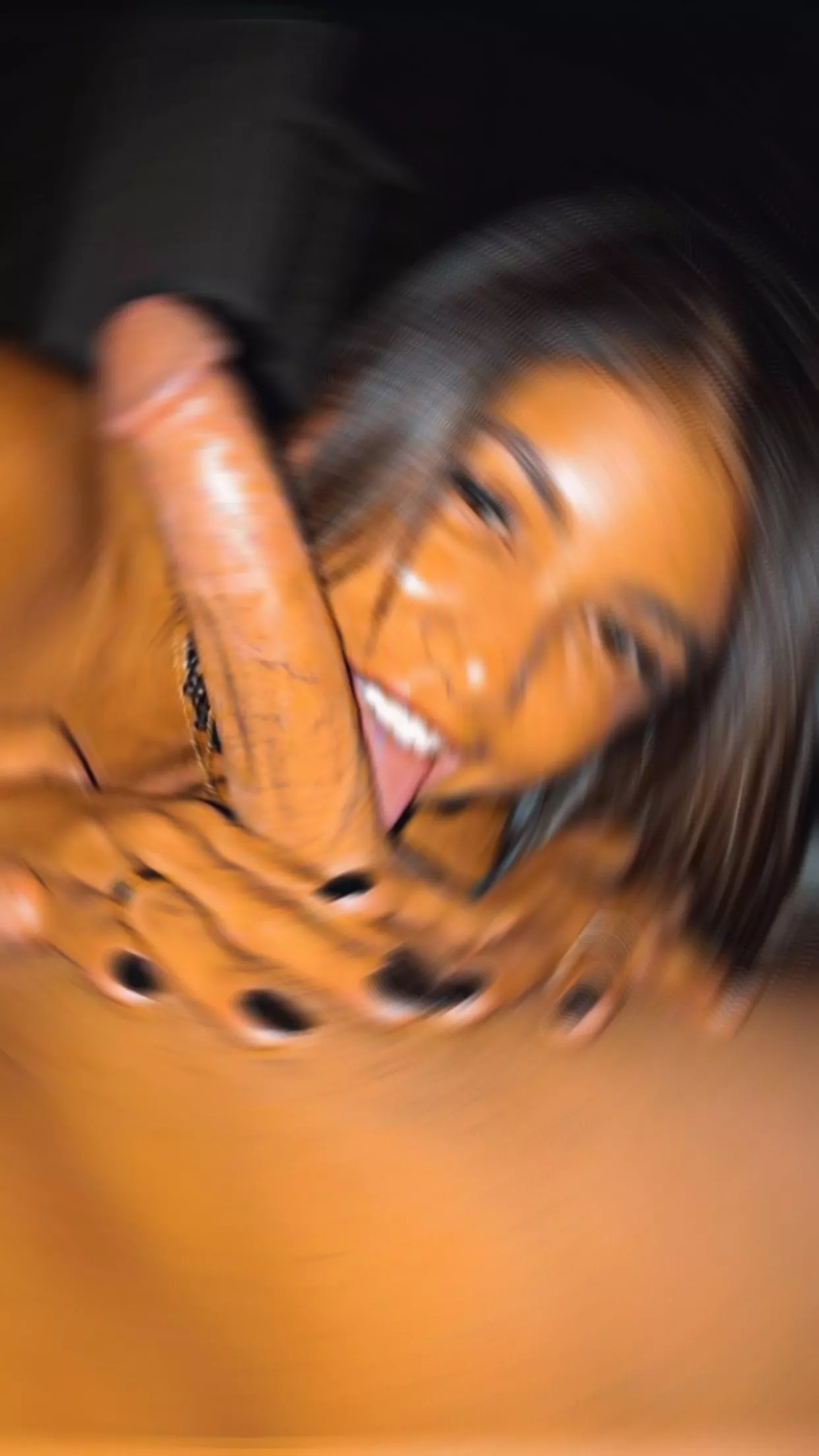 If she ain’t smiling she ain’t happy🫡 posted by SimpleSlut05