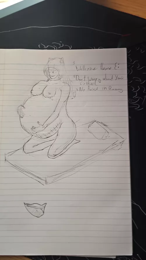 {Image} just failed uni, so I drew vore for the first time  by Good_Legday