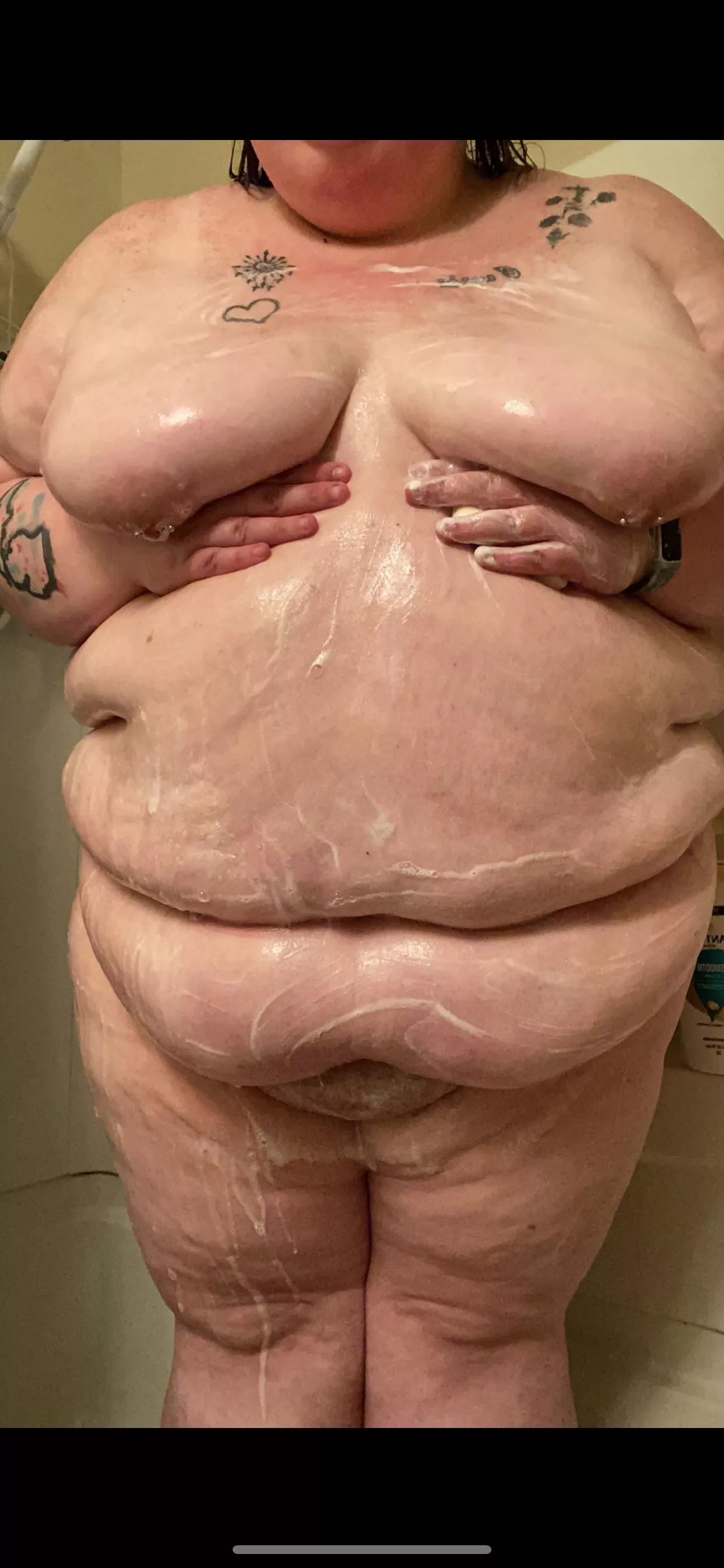 Love feeling clean 🧼  posted by Ssbbwana