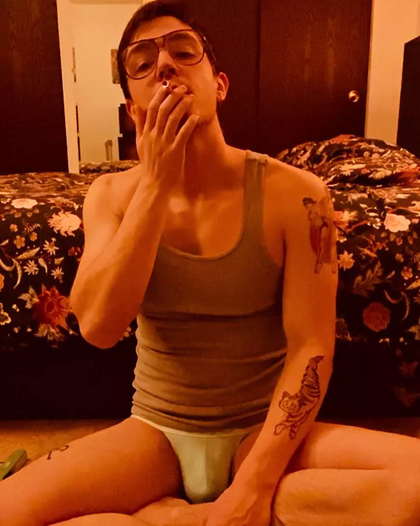 Love these blue undies a friend got me 😍 posted by MrRabbit2424