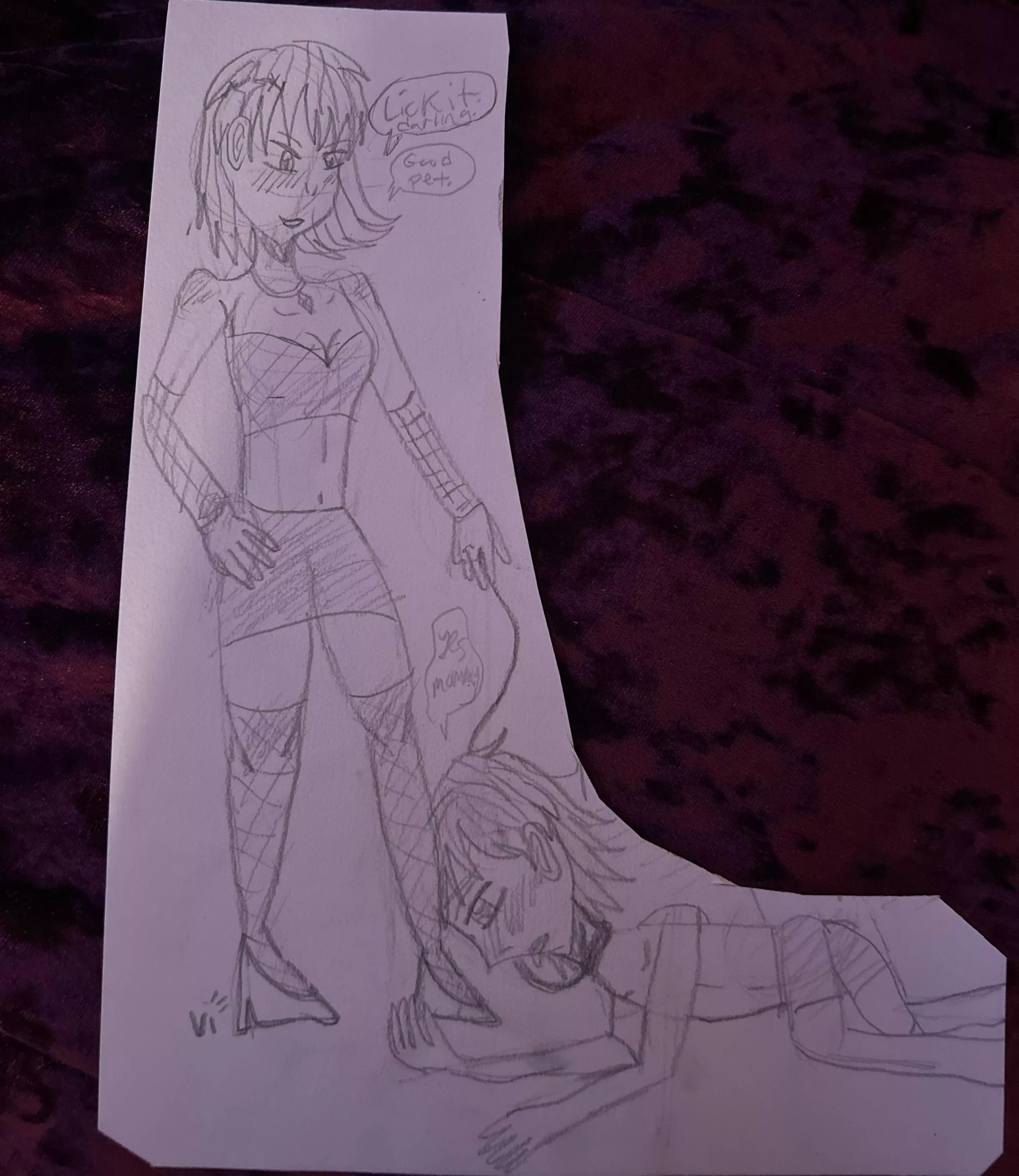 Me and my OC Jasper. posted by Cloudy_Melancholy