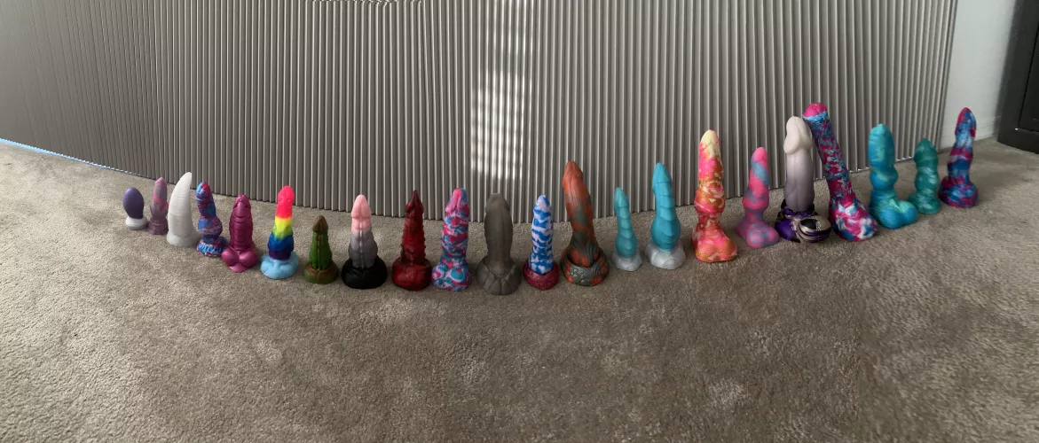 My bad dragon toy collection by Resident_Response864
