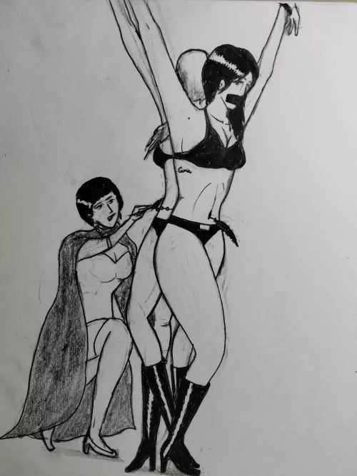 My first attempt at tickle art.  by Globallad