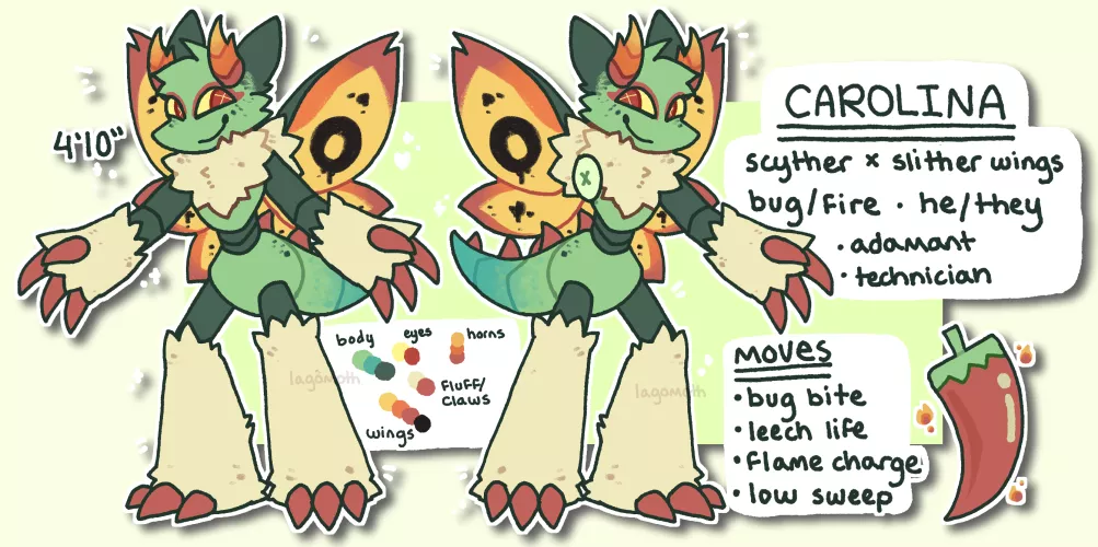 pokesona for myself (art by me) by lagomothexe