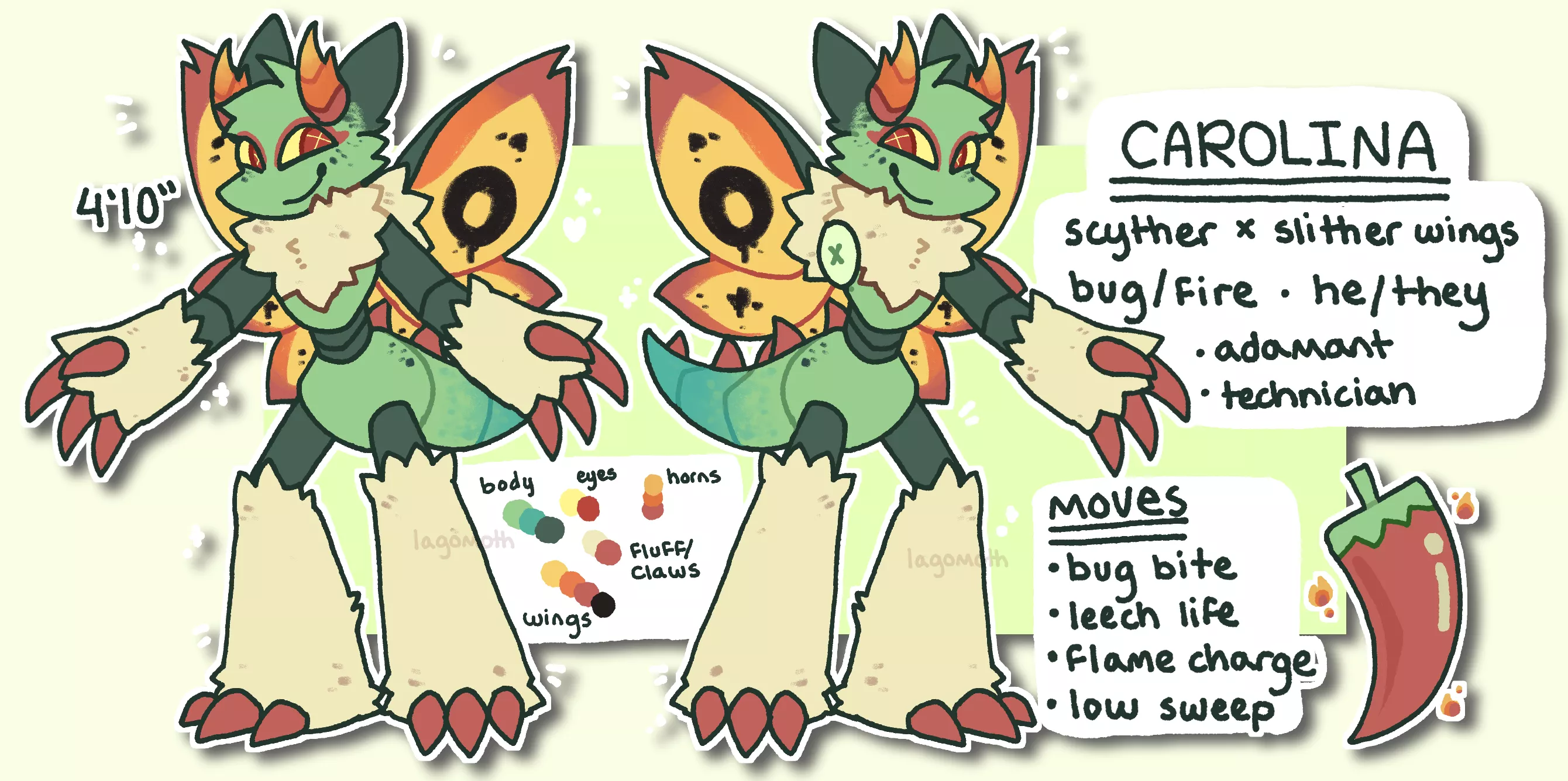 pokesona for myself (art by me) posted by lagomothexe