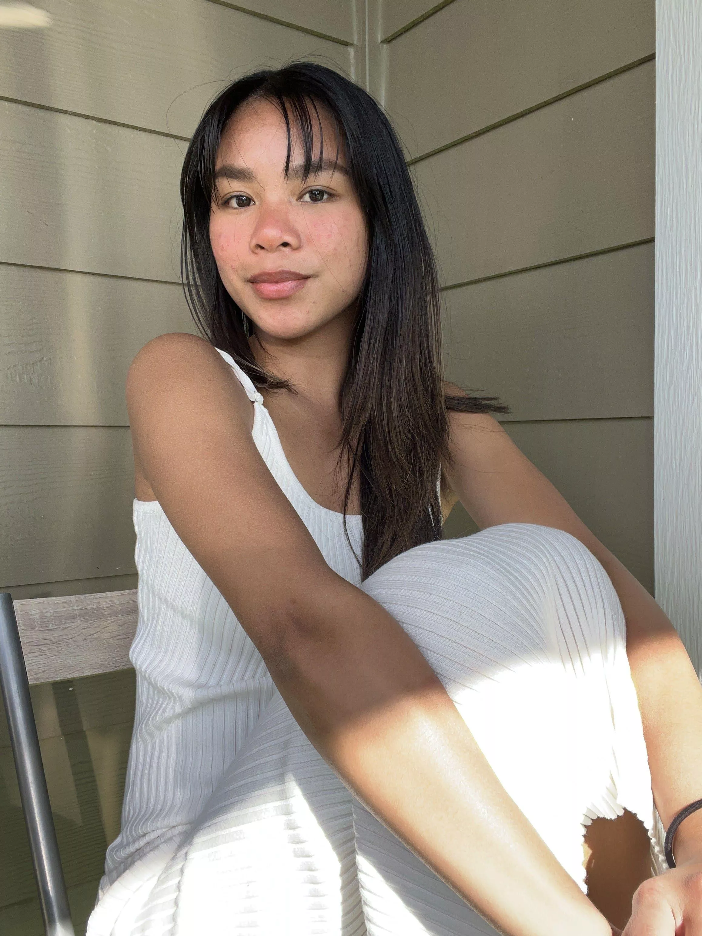 Rocking my natural look today @ posted by IamAngel18