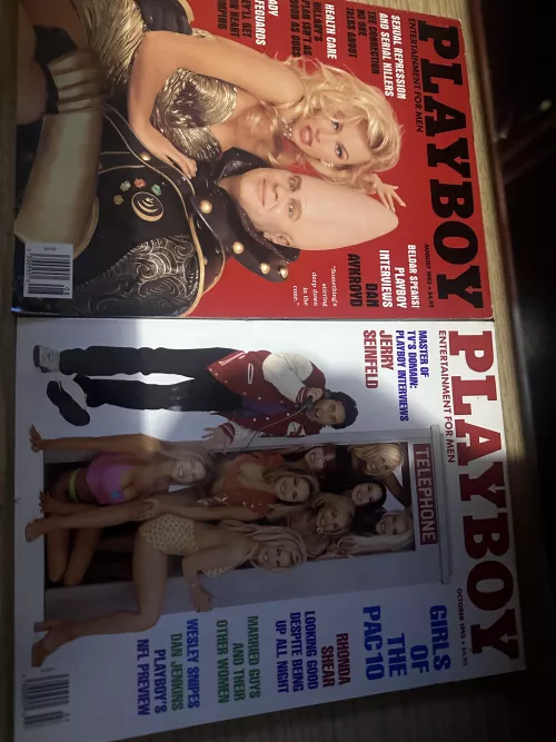 Saw these 2 were in top 10 most valuable Playboy by _JackTheBlumpkinKing