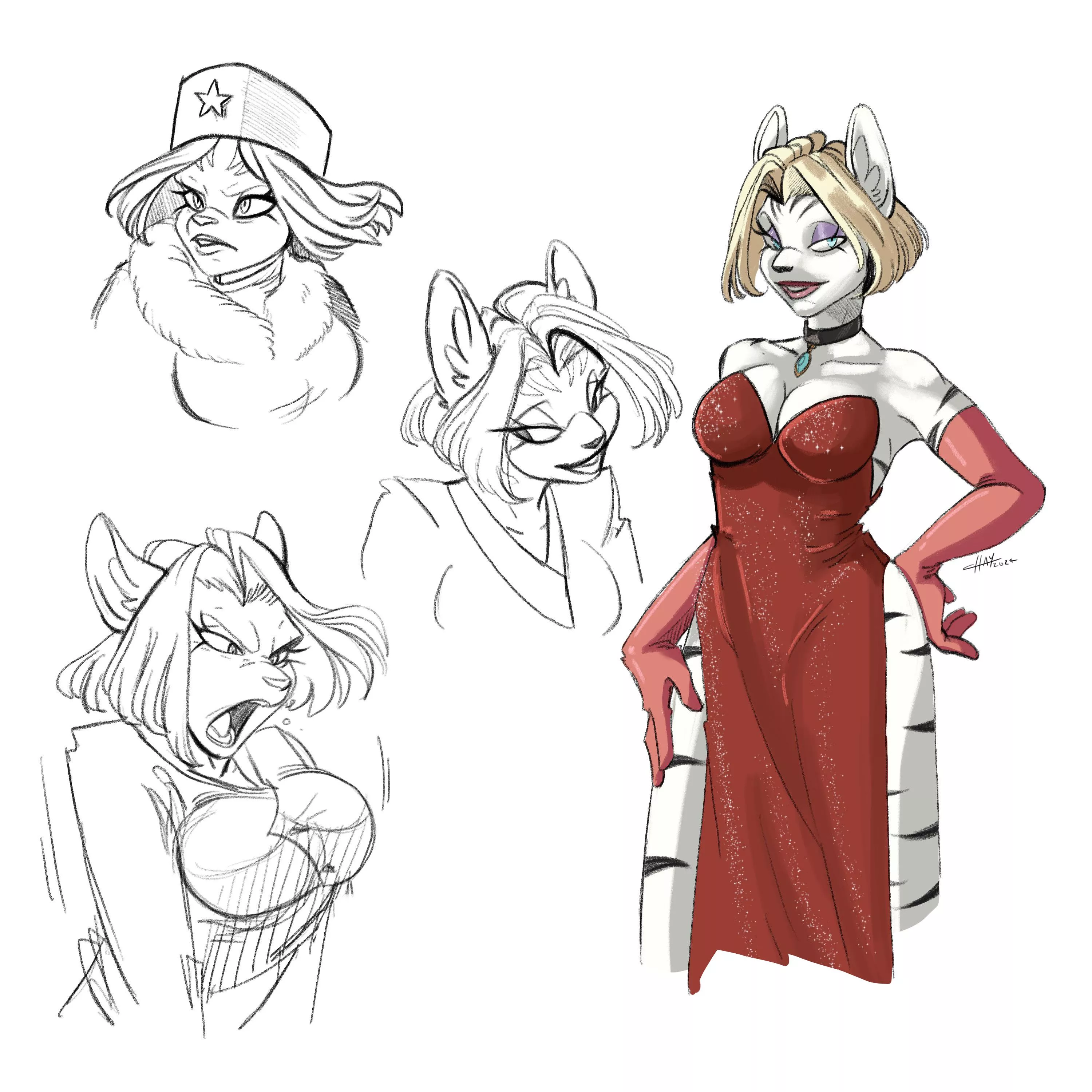 Sef of sketches №2 posted by chay_furry