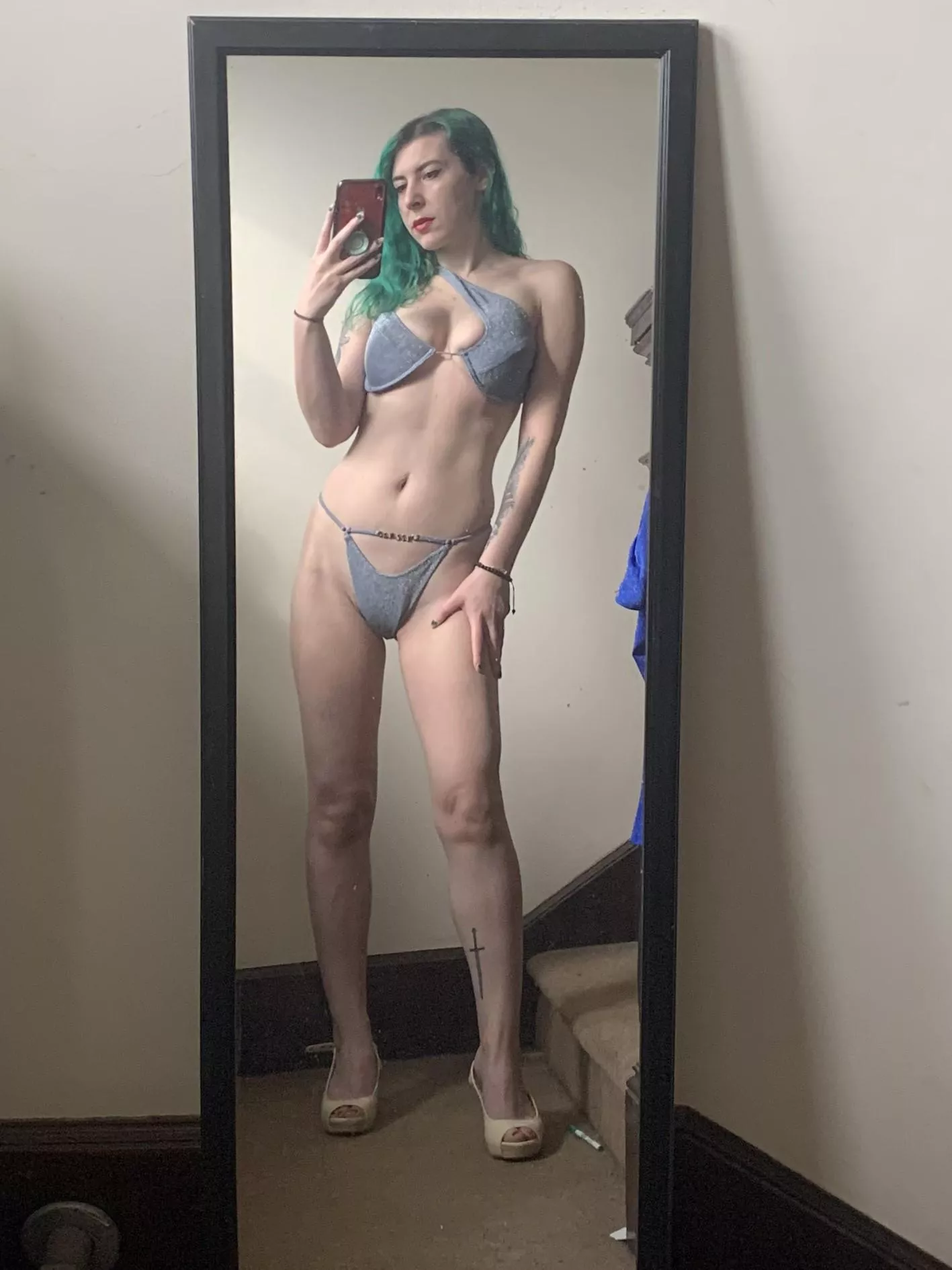 Sexy in gray posted by sirenskiss3