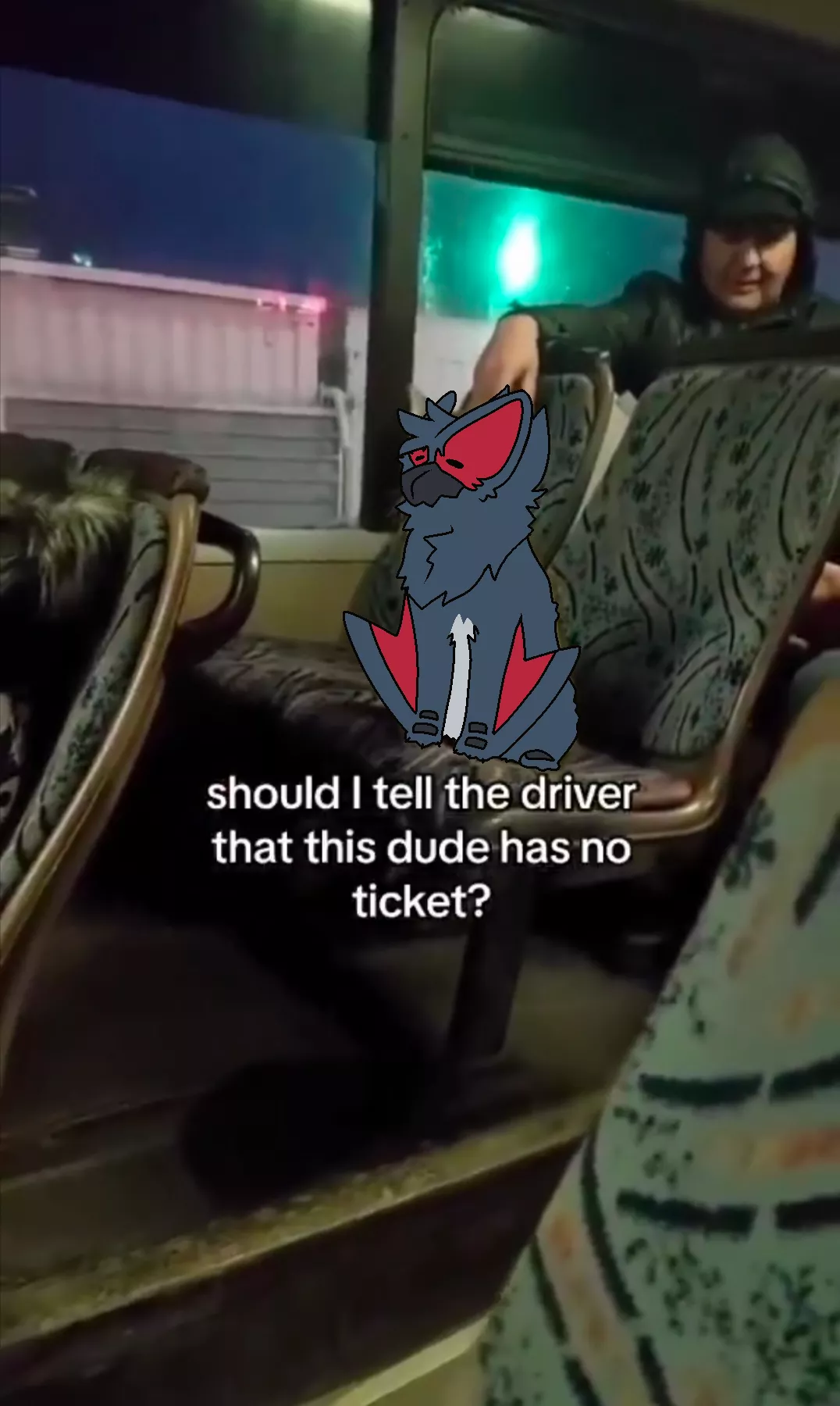 Should I tell the driver that this cuga has no ticket?? (By @RuiOnRollers) posted by Used_Dimension1555