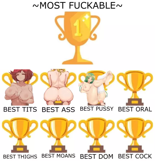Smash Bros Best Oral Award! Top Comment With One Character Wins [OTHER] by fuckable_femboy69