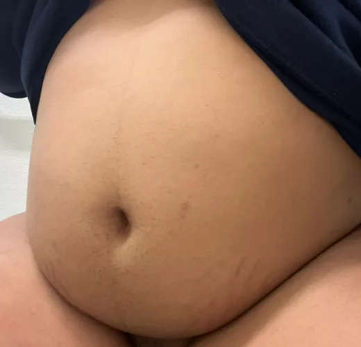 Stuffed at work earlier 🤰🏽 by Sufficient-Handle709