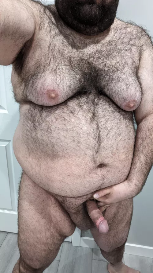 This hairy beast would make a good breeding stud (roleplay) by NakedMrGamer