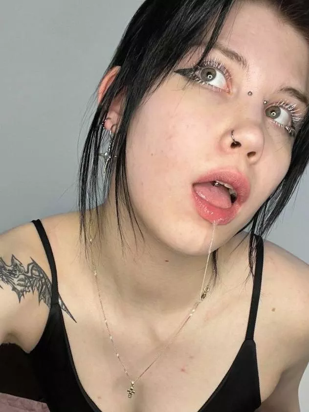 Will you lick my sweet saliva? posted by Truecrochet184