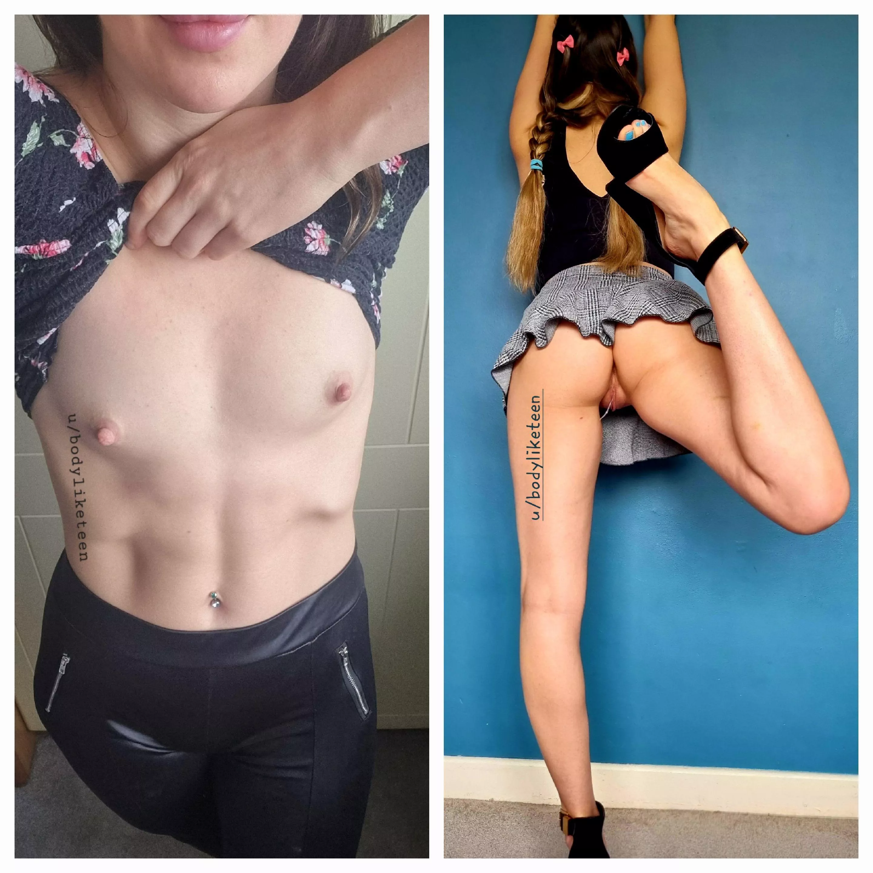 Would you fuck me despite my flat chest? Be honest  posted by bodyliketeen