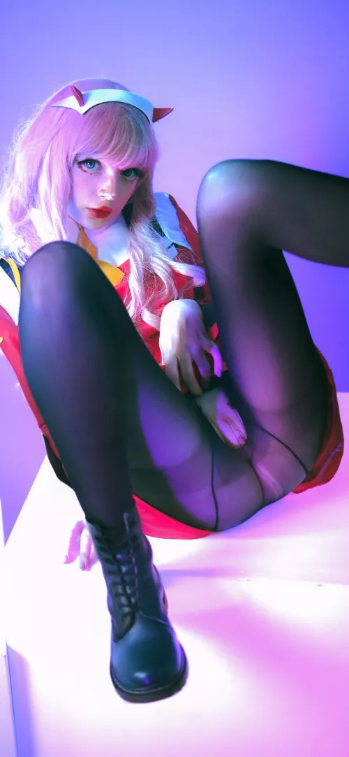 Zero Two from Darling in the Franxx by me (Ave Ria) by MereOasis
